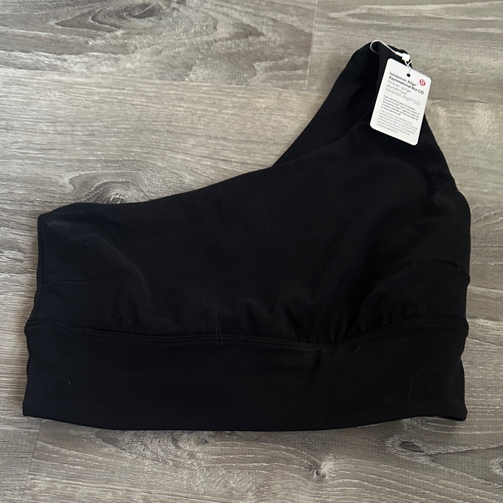 lululemon athletica Align Asymmetrical Bra in Black